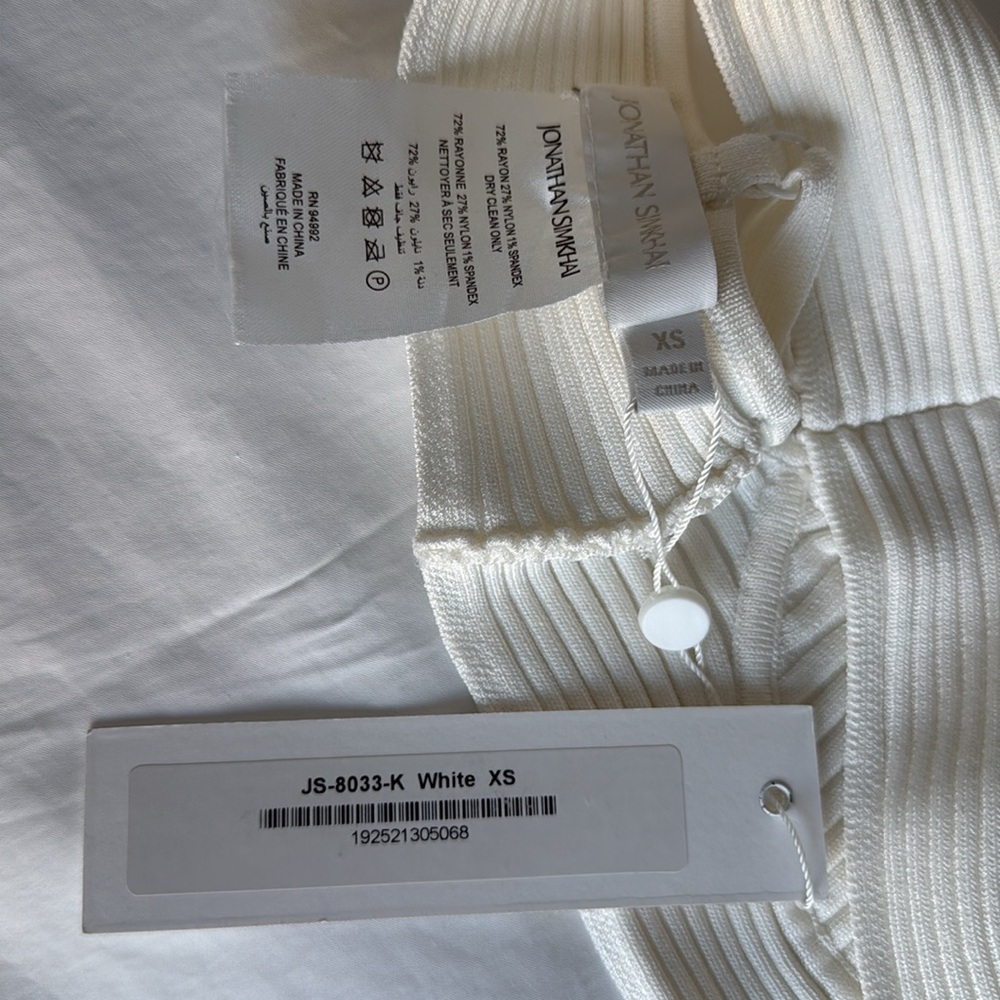 Jonathan Simkhai Linden Bralette NWT - Picture 7 of 7